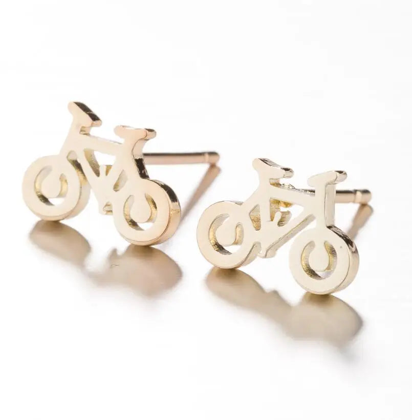 SMJEL Trendy Bike Fashion Fitness Sport Earrings