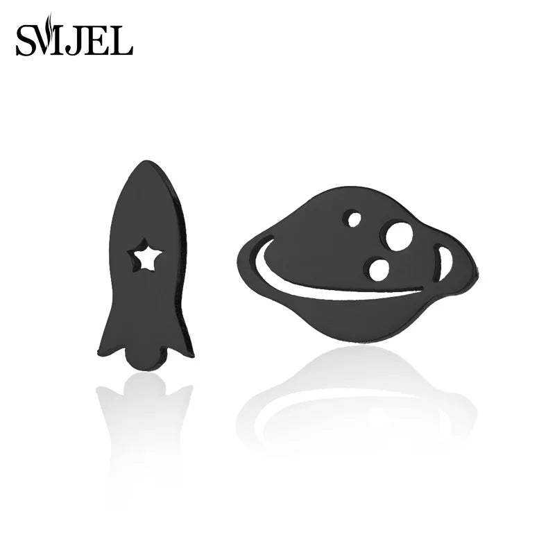 SMJEL Trendy Bike Fashion Fitness Sport Earrings