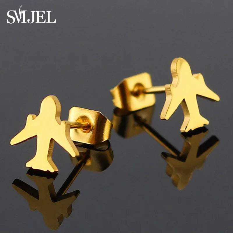 SMJEL Trendy Bike Fashion Fitness Sport Earrings