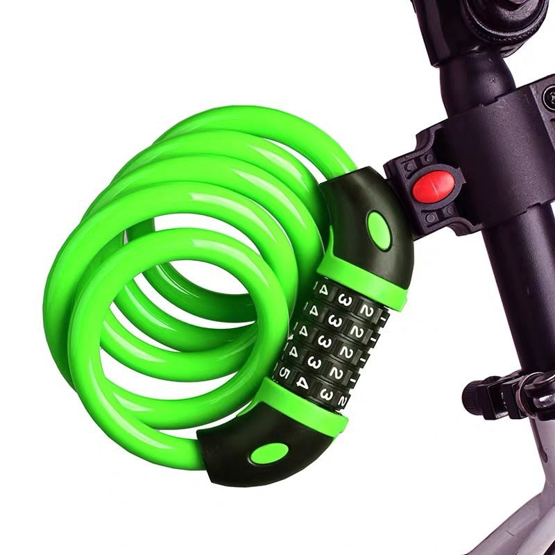 Bicycle Lock 5 Digit Code