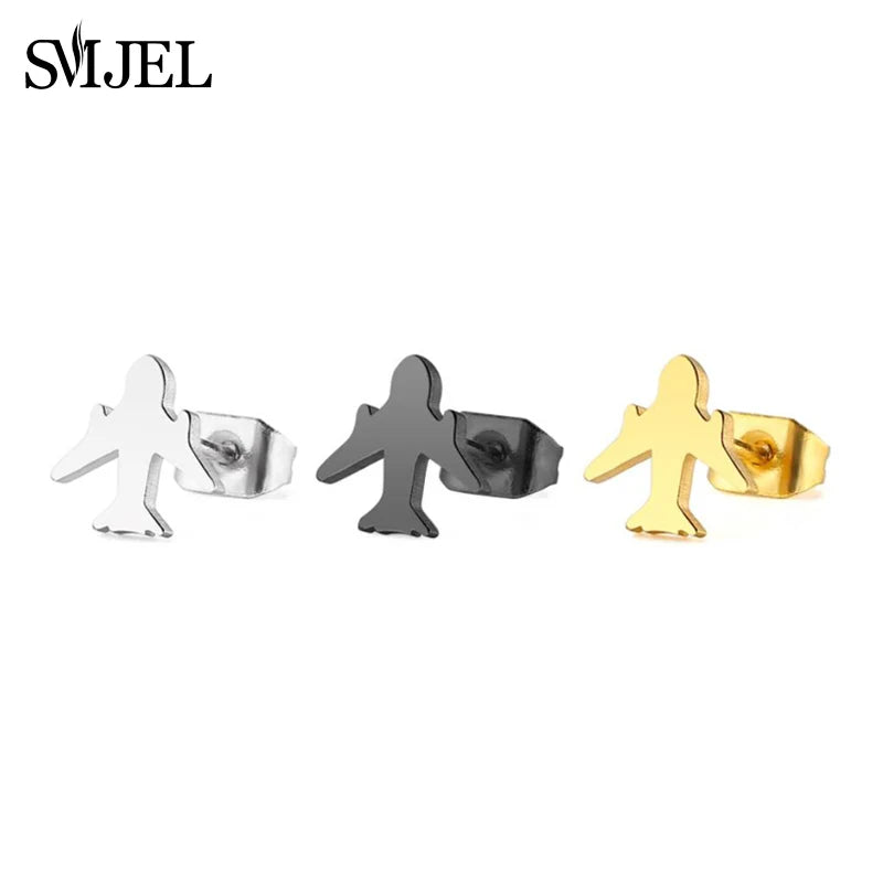 SMJEL Trendy Bike Fashion Fitness Sport Earrings