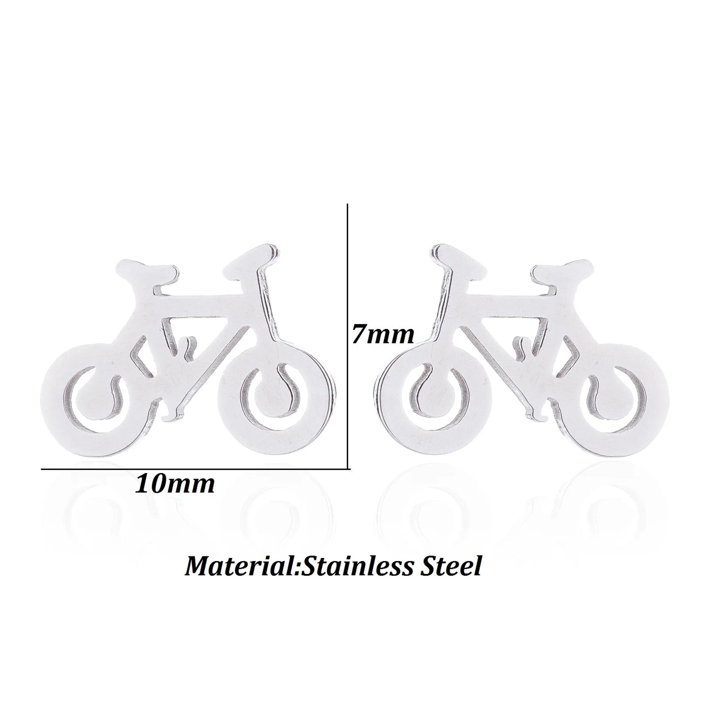 SMJEL Trendy Bike Fashion Fitness Sport Earrings