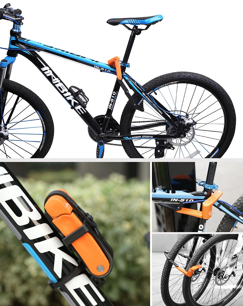 INBIKE Foldable Anti theft Bicycle Lock