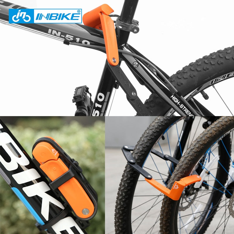 INBIKE Foldable Anti theft Bicycle Lock