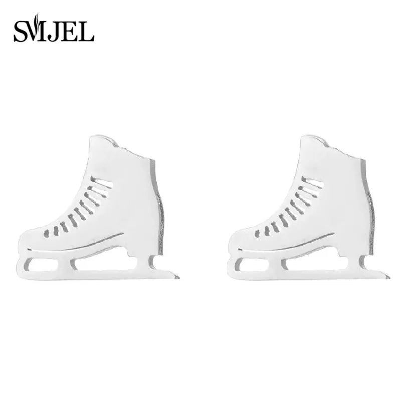 SMJEL Trendy Bike Fashion Fitness Sport Earrings