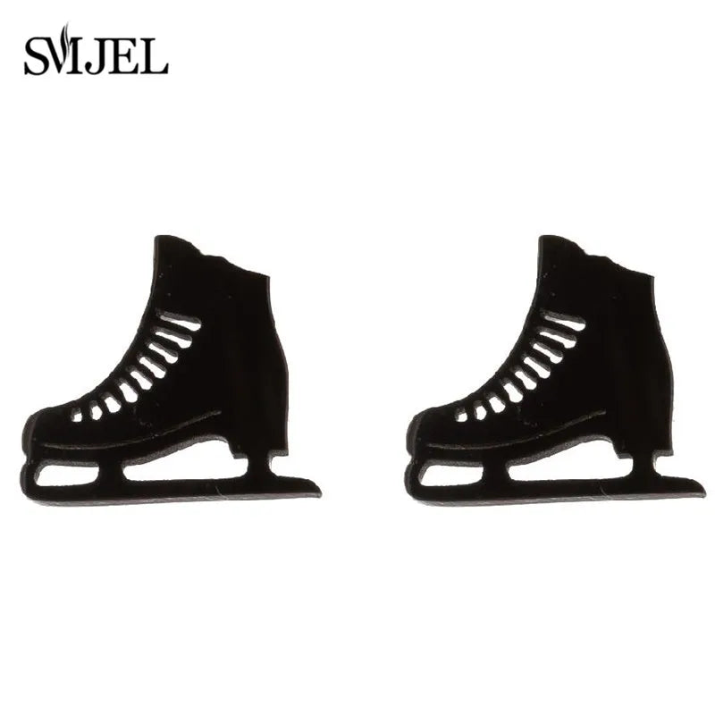 SMJEL Trendy Bike Fashion Fitness Sport Earrings