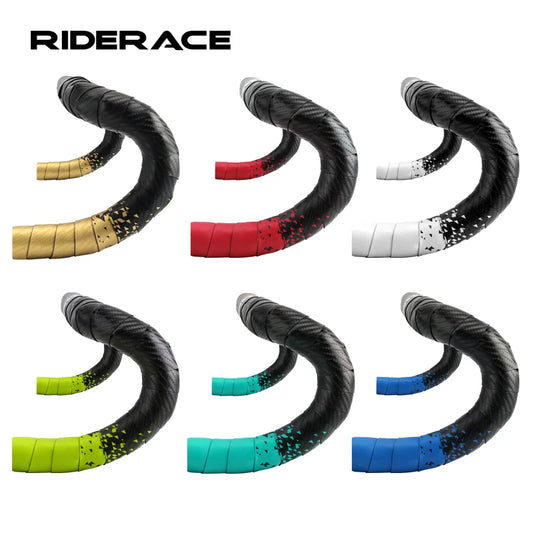 Rider ace road bike bar tape  various colours into black