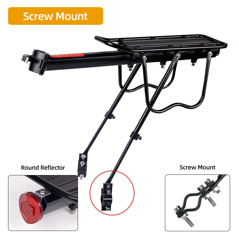 Deemount Bicycle Rear Rack Shelf