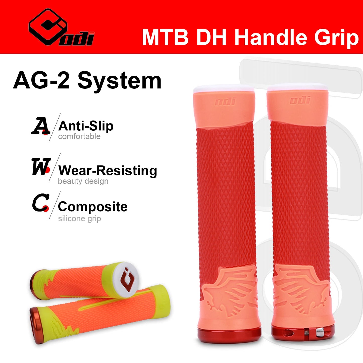 ODI Bike Grips Silicone Handlebar Grip