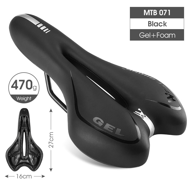 Gel Comfort Bicycle Saddle