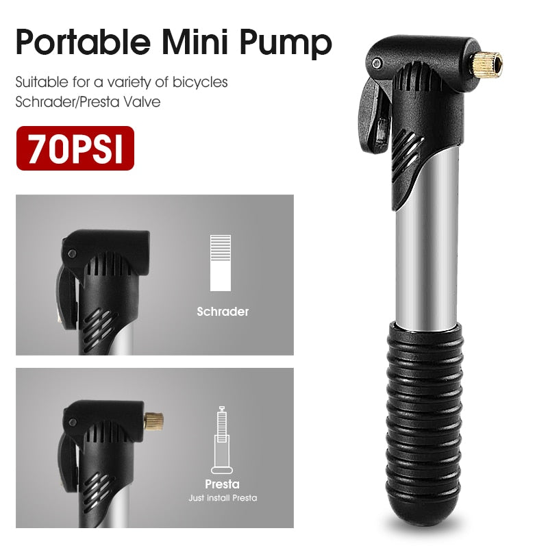 WEST BIKING Mini Bike Pump