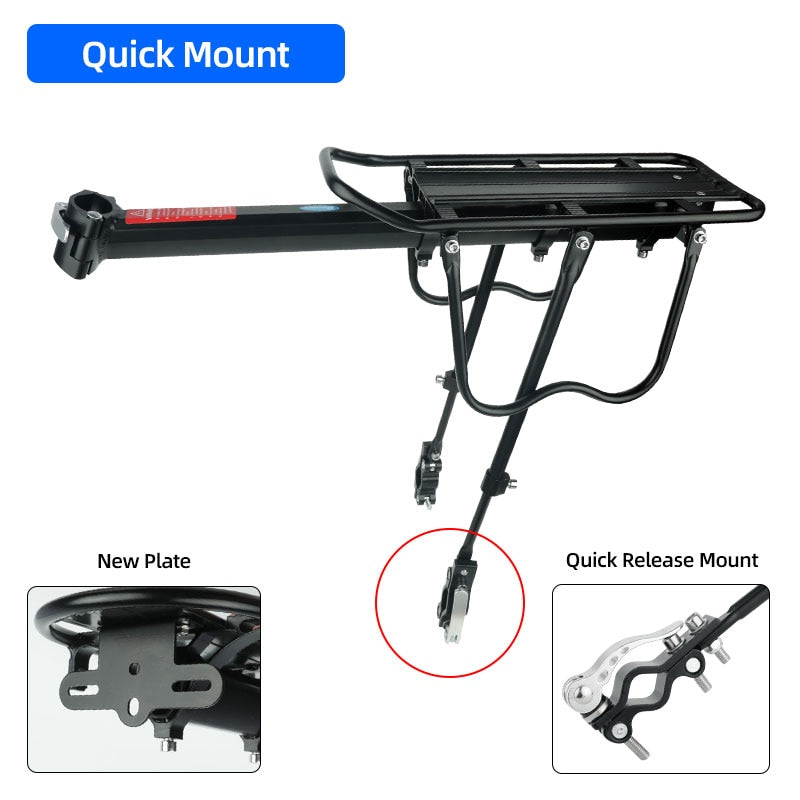 Deemount Bicycle Rear Rack Shelf