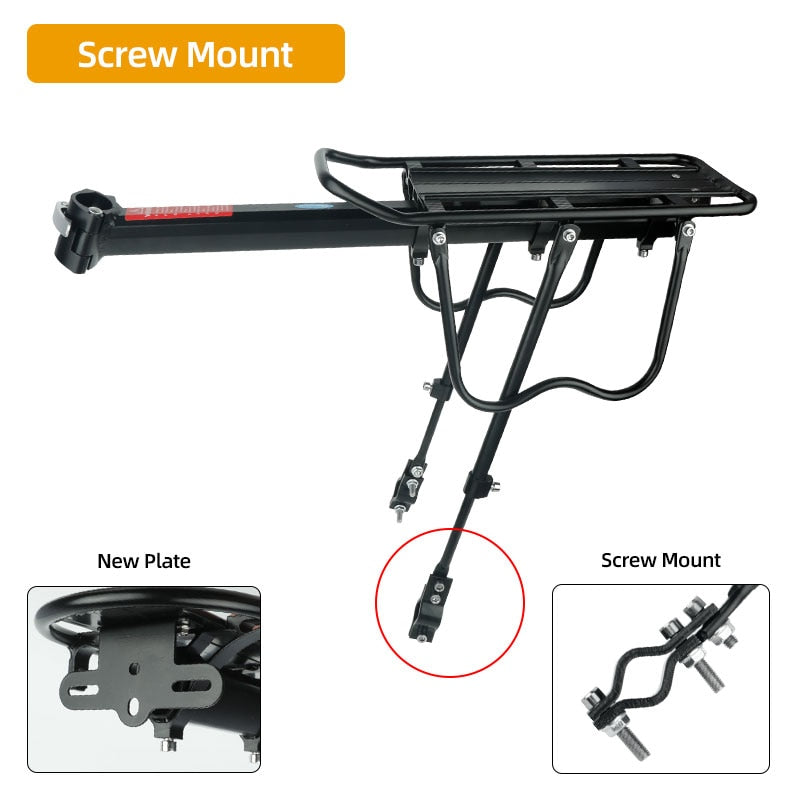 Deemount Bicycle Rear Rack Shelf