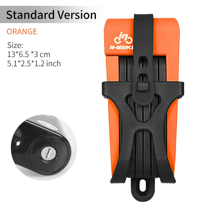 INBIKE Foldable Anti theft Bicycle Lock