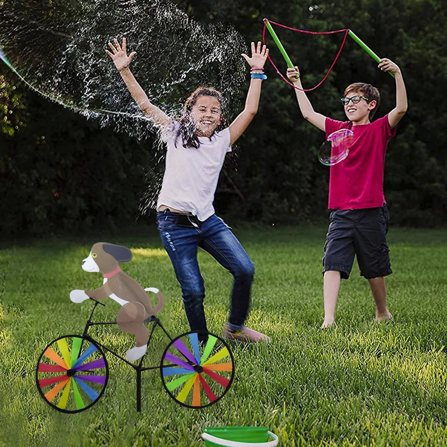 Gifts For Cyclists Bicycle Wind Spinners for your Garden