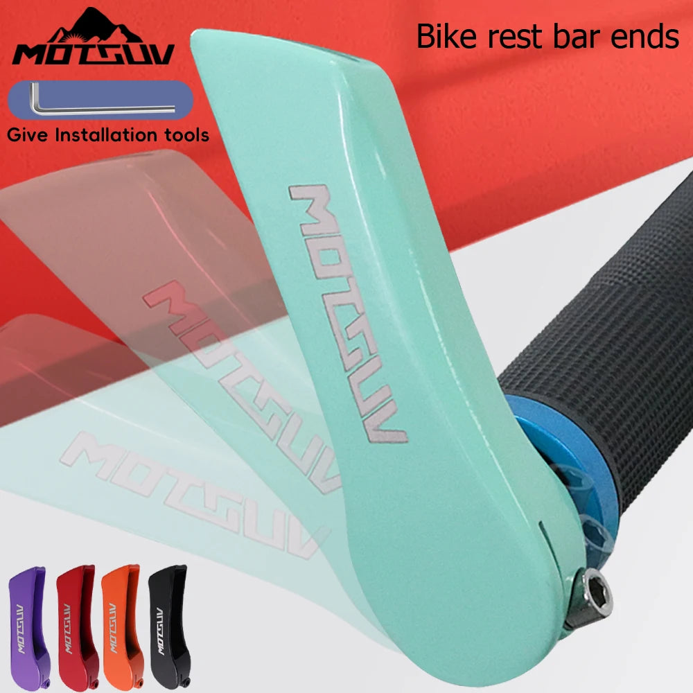 Bicycle Multicolor Handlebar Grip Extensions