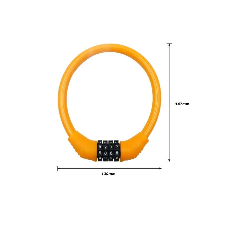 Groovy Bicycle Number Code Lock