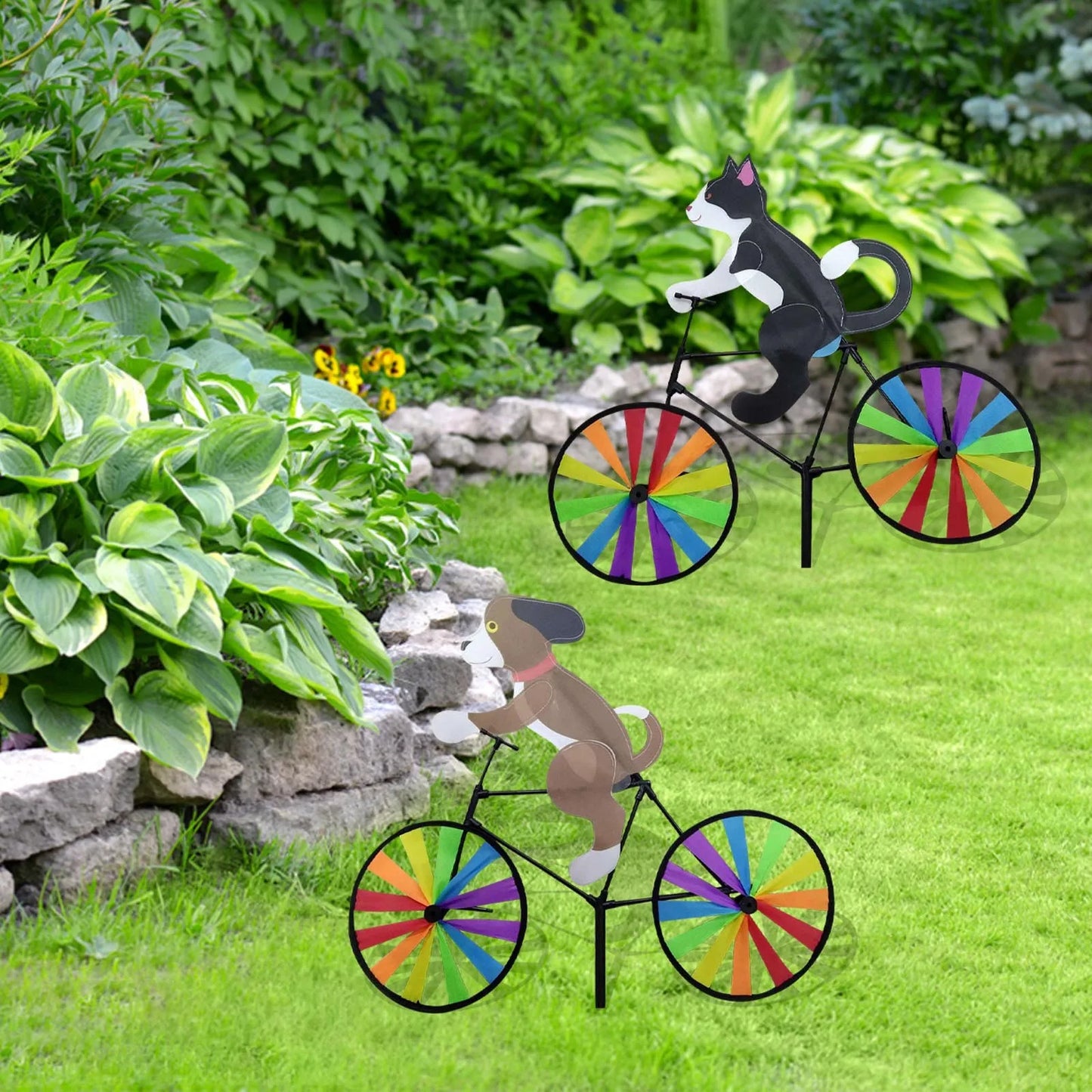 Gifts For Cyclists Bicycle Wind Spinners for your Garden