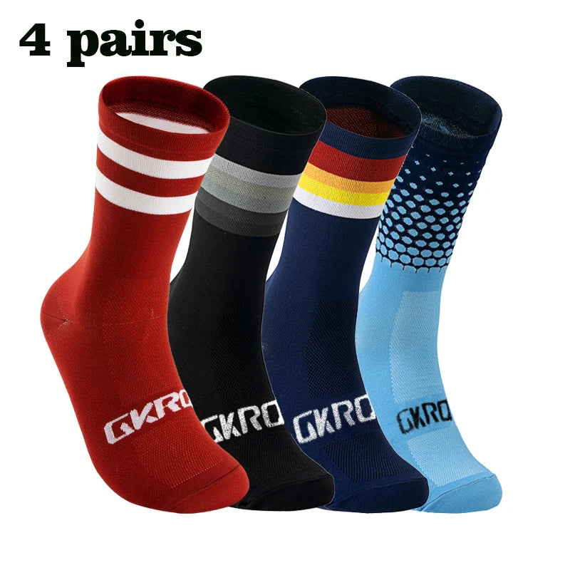 4 Pairs Cycling Socks