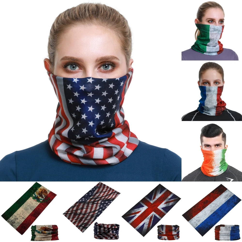 Cycling Bandana, face mask, Neck Scarf