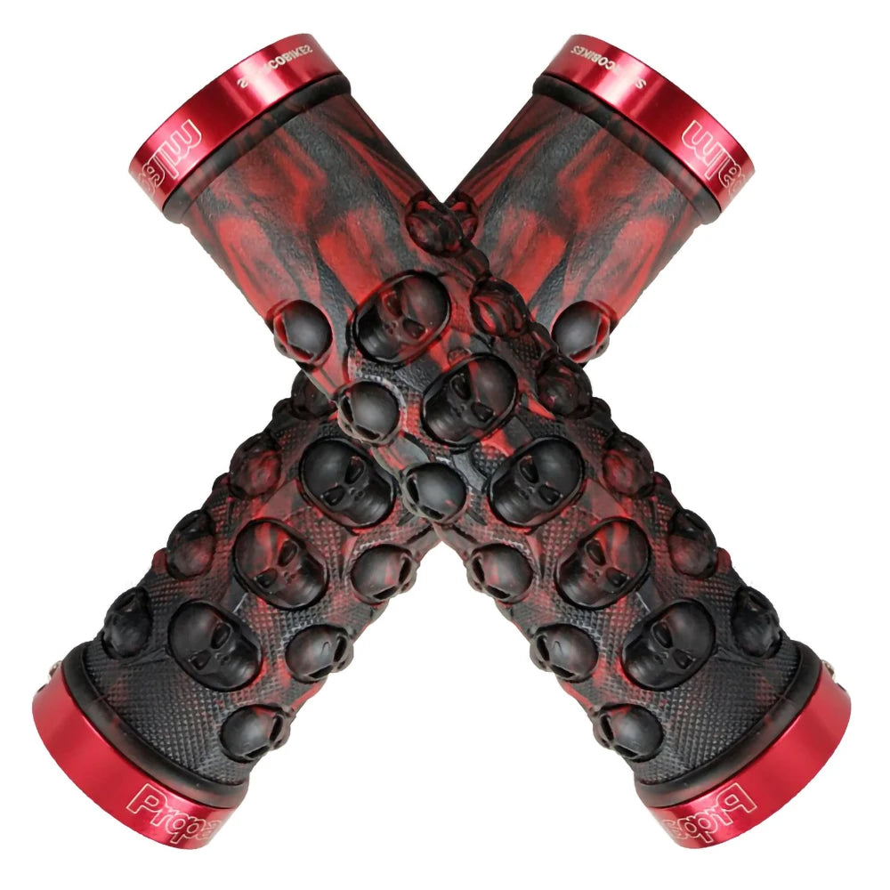 Propalm Mountain Cool Skull Bike Grips