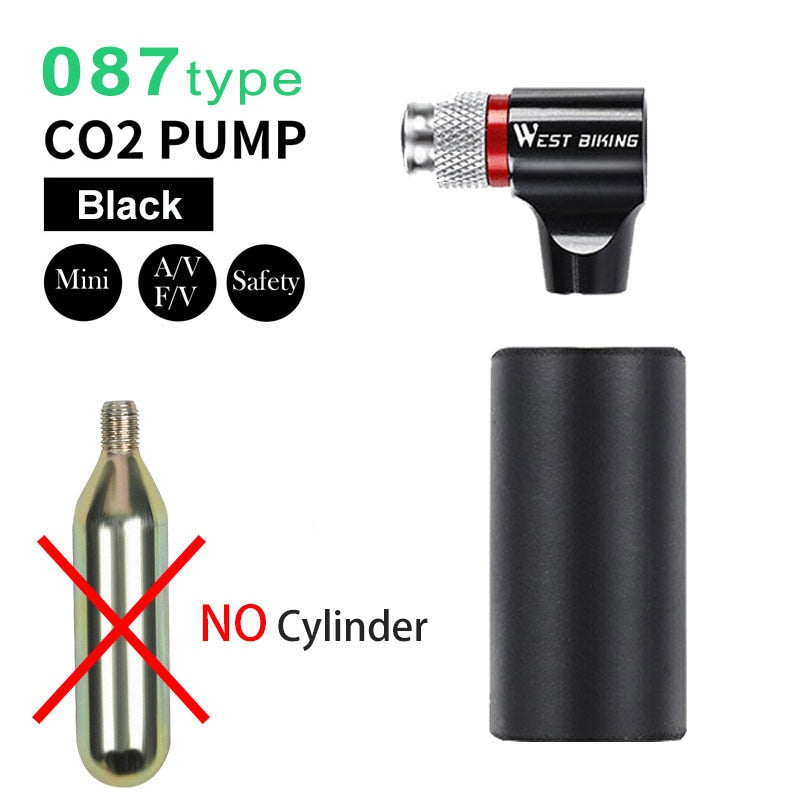 WEST BIKING Mini Portable CO2 Bicycle Pump