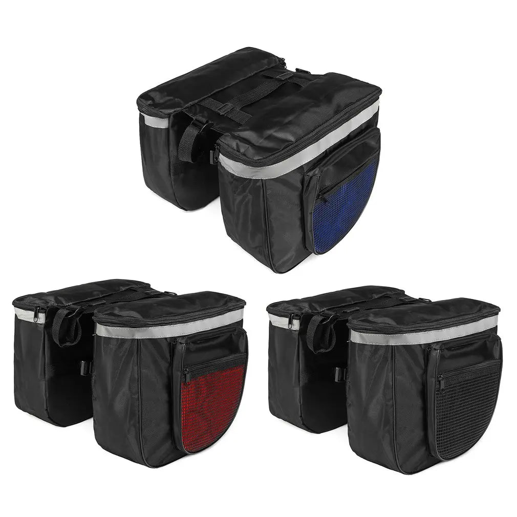 Cycling Waterproof Bike Bag Pannier with Reflective Strip