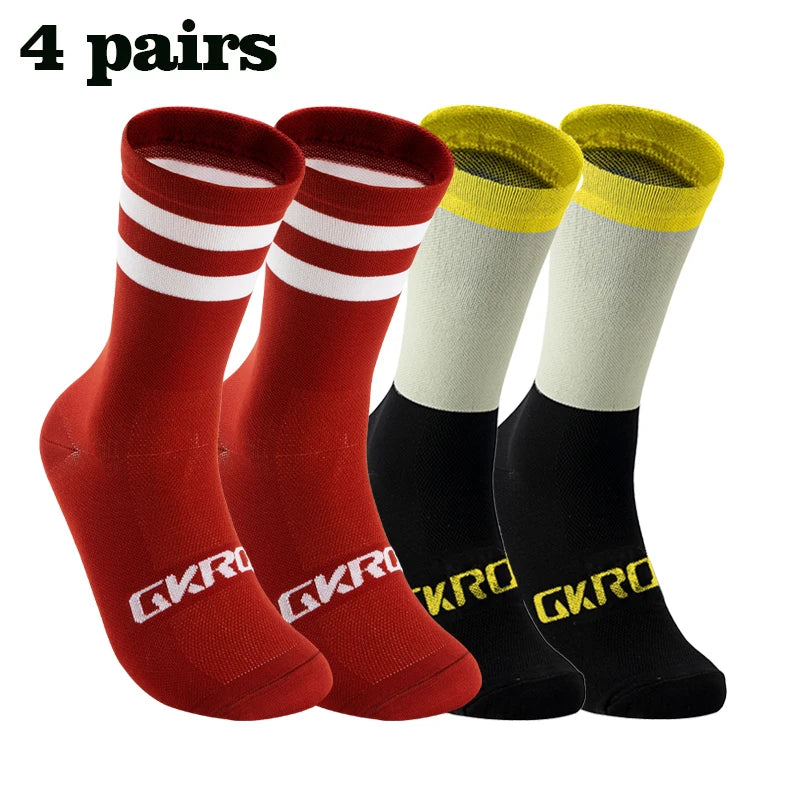 4 Pairs Cycling Socks