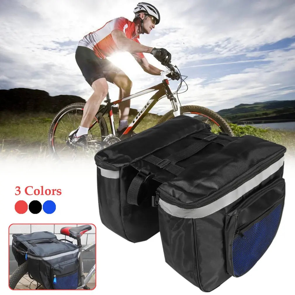 Cycling Waterproof Bike Bag Pannier with Reflective Strip