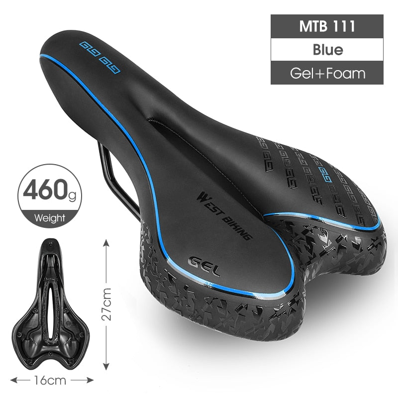 Gel Comfort Bicycle Saddle