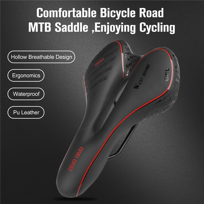 Gel Comfort Bicycle Saddle