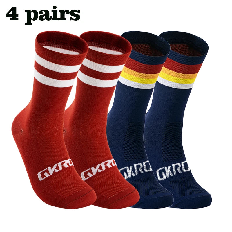 4 Pairs Cycling Socks