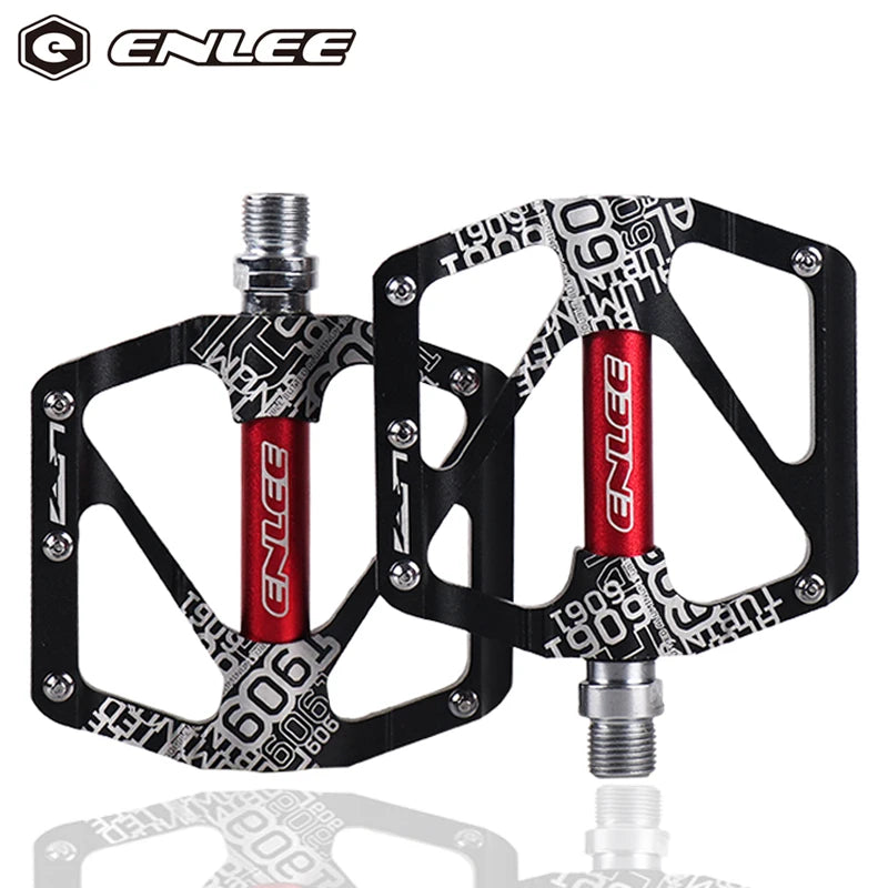 ENLEE Mountain bike, cruiser bikes,  Non-Slip Bike Pedals 9/16"