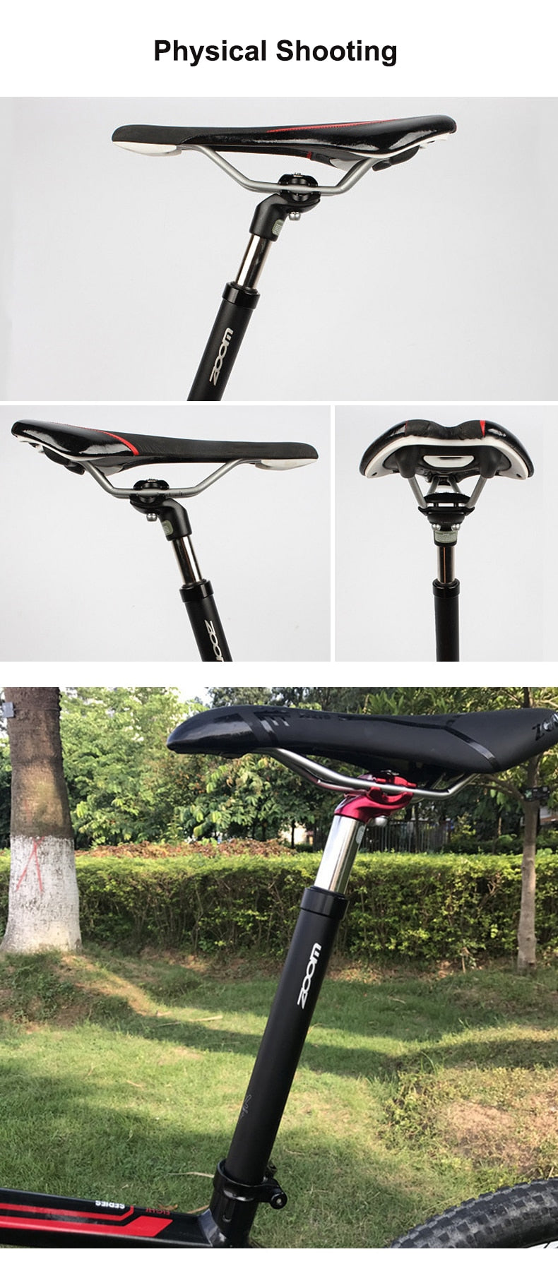 ZOOM Shock Absorber Seat Post