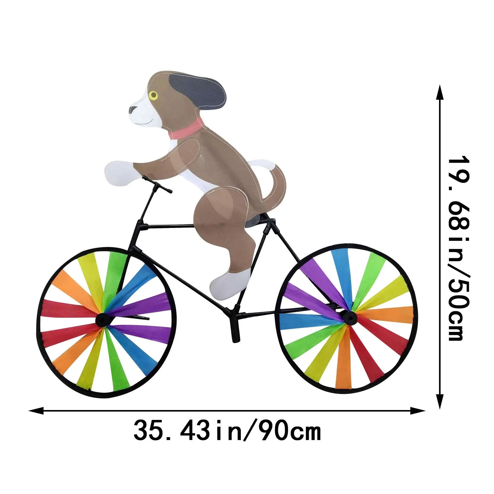 Bicycle Wind Spinners for your Garden, garden decor dog