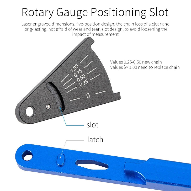 TOOPRE MTB Bicycle Chain Wear Indicator Tool