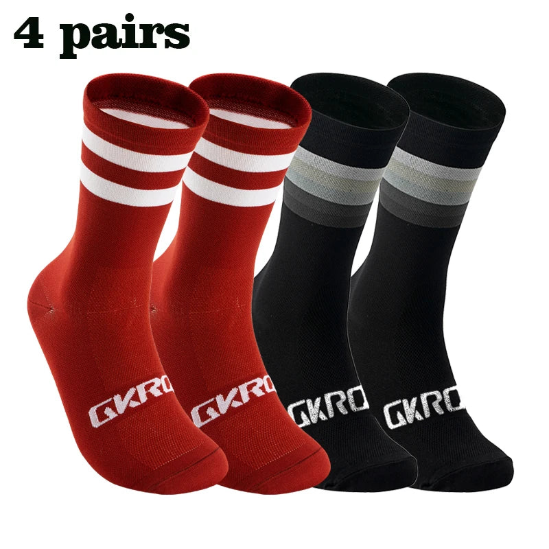 4 Pairs Cycling Socks