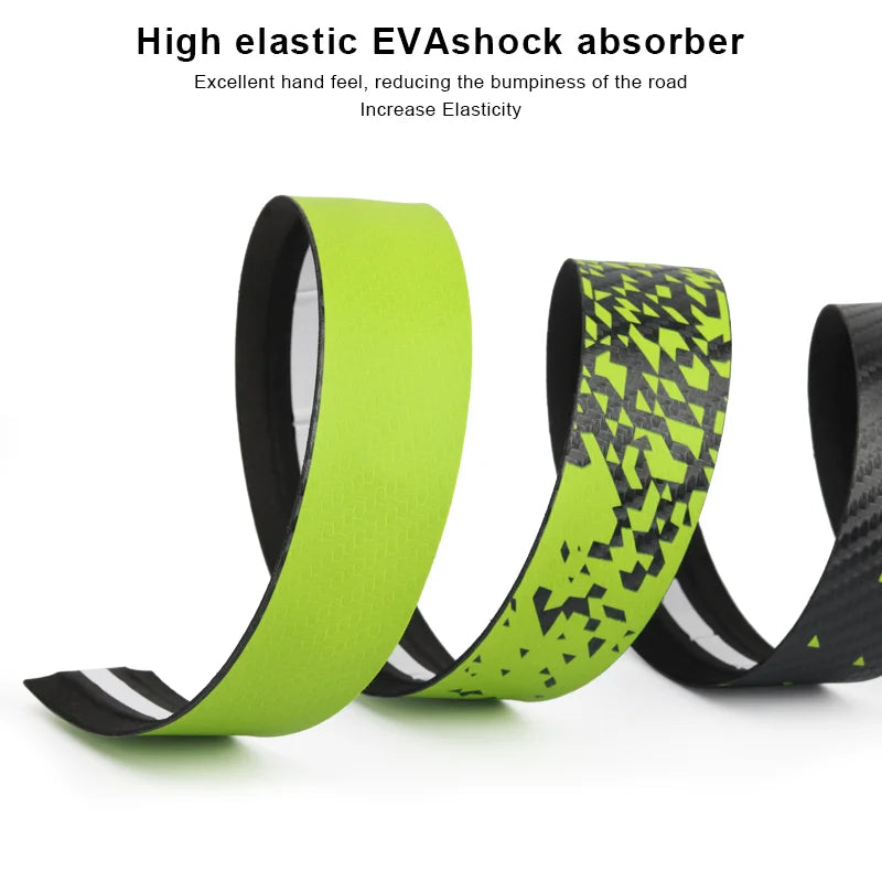 Road Bike Handle Bar Tape EVA PU Colorful gradient to black