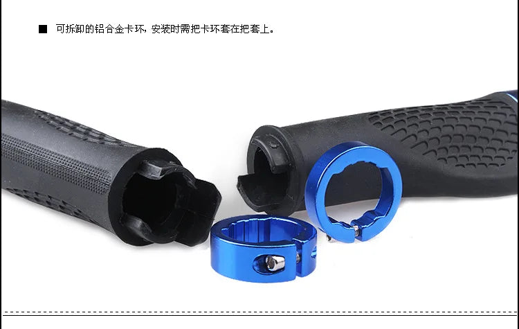 Ergonomic Bicycle Handlebar Anti Slip Silicone Bike Grips