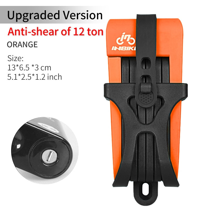 INBIKE Foldable Anti theft Bicycle Lock