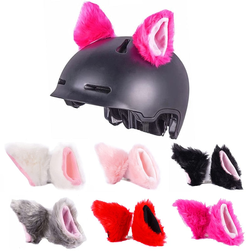 Bicycle Helmet Devil Horns  or Cat Ears Decoration