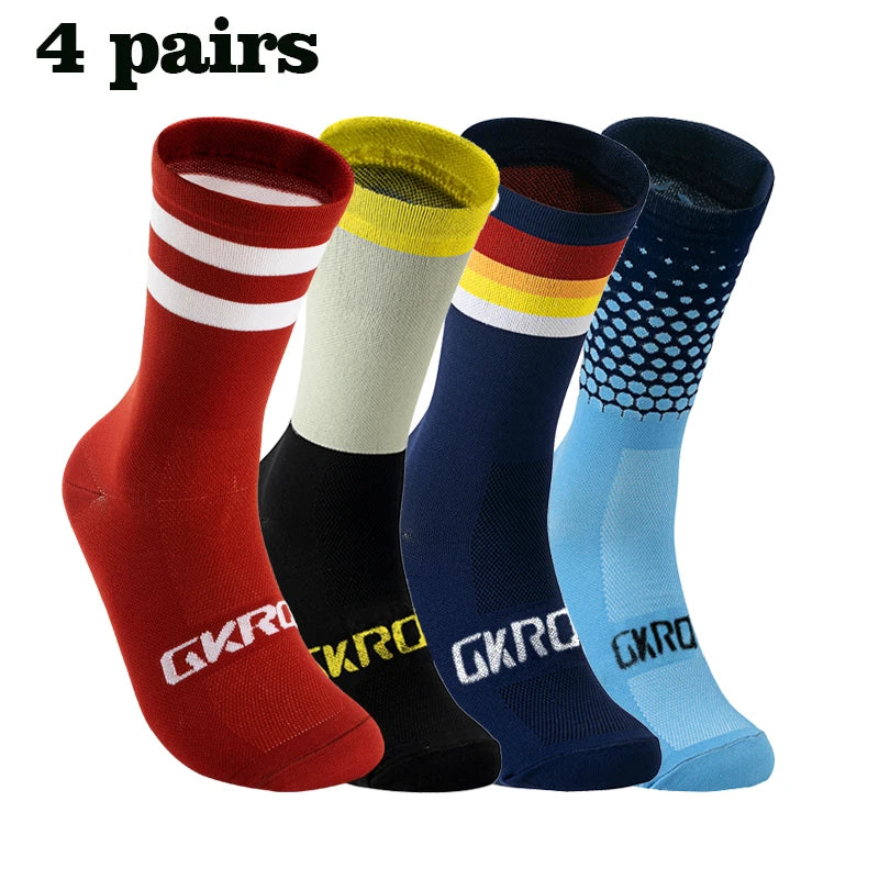 4 Pairs Cycling Socks