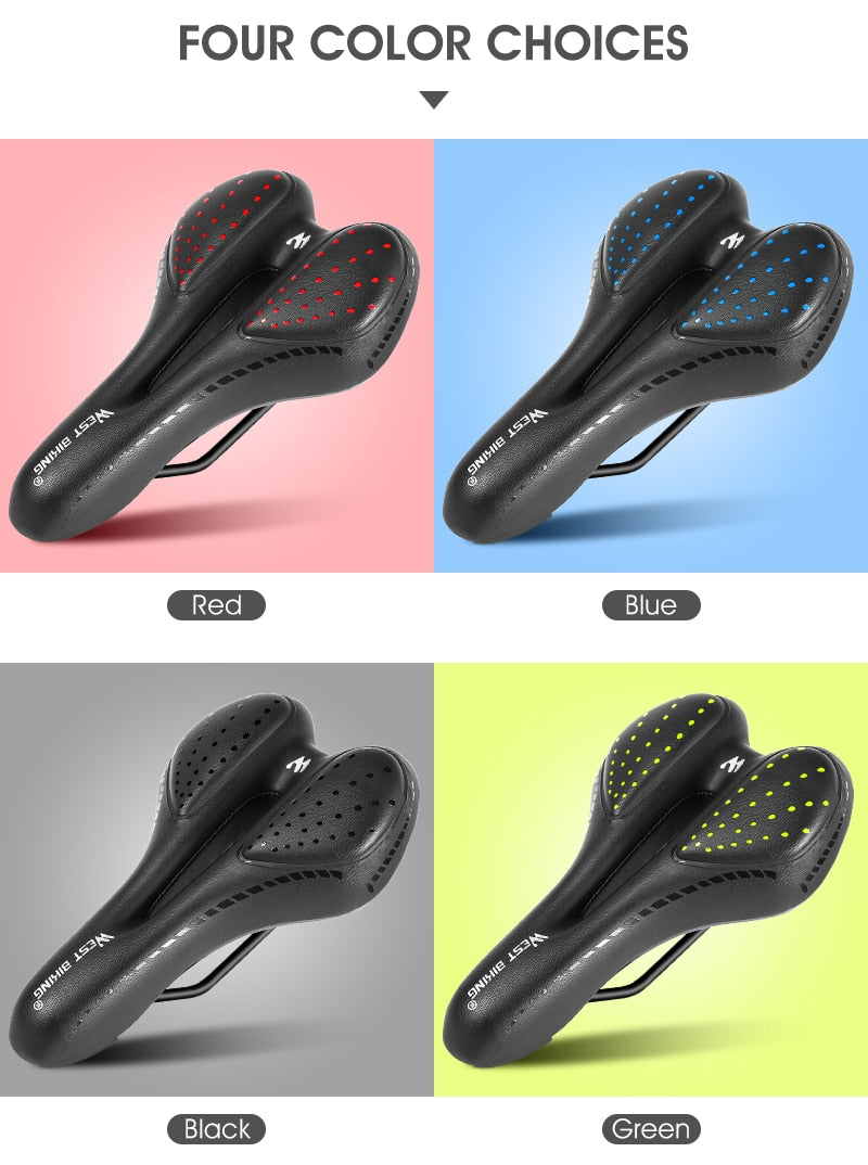 Gel Comfort Bicycle Saddle