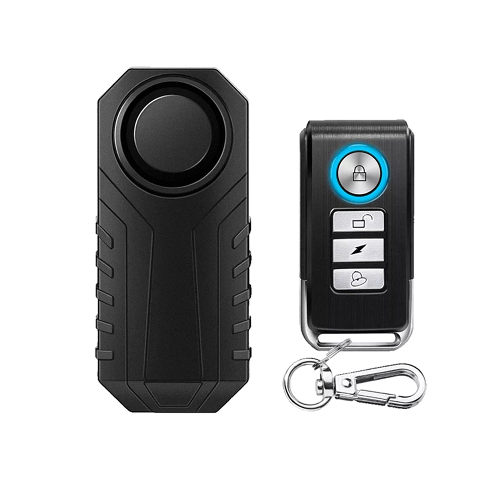 Waterproof Bicycle Anti-Theft Alarm with  Wireless Remote Control