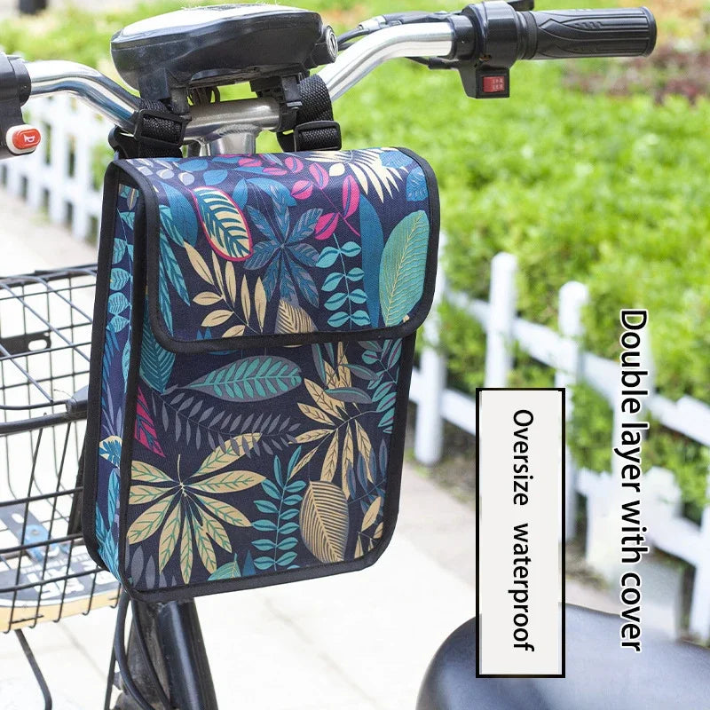 Cool Storage Handlebar Bag for Bikes, Bicycles and Sccoters