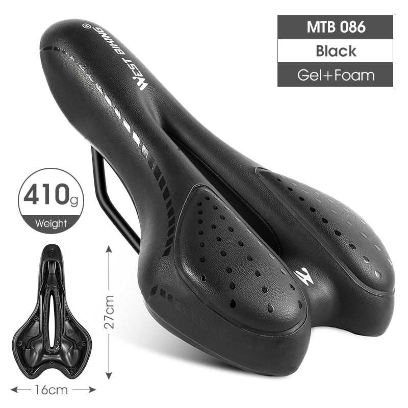 Gel Comfort Bicycle Saddle