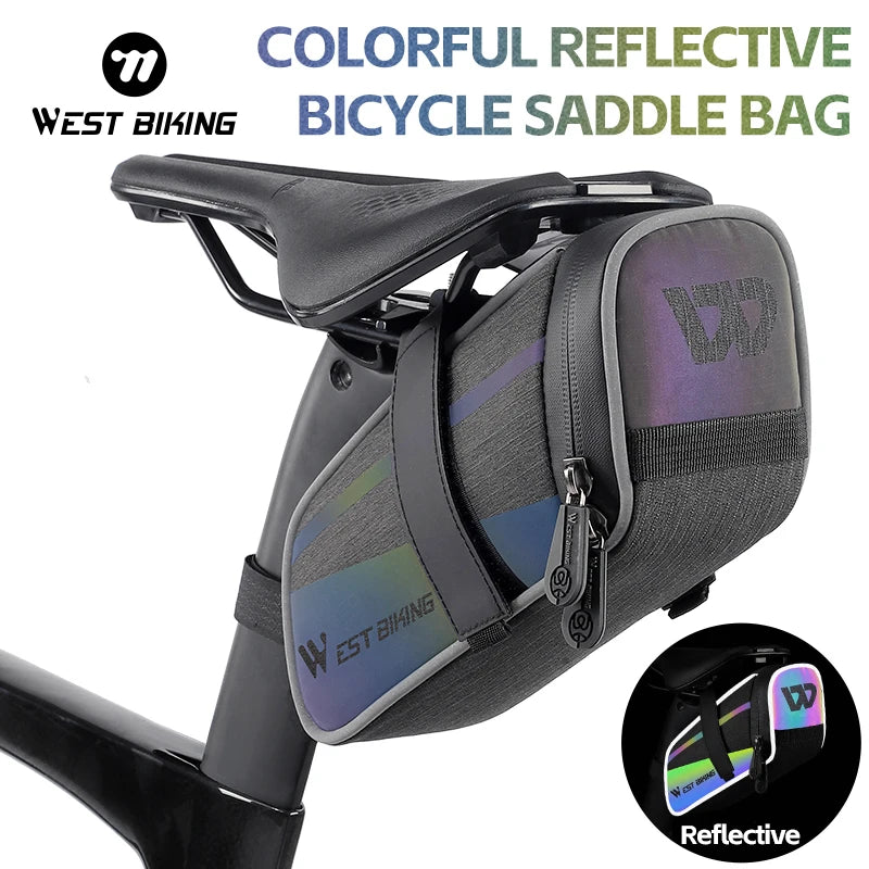 WEST BIKING Bike Saddle Bag 1.8L