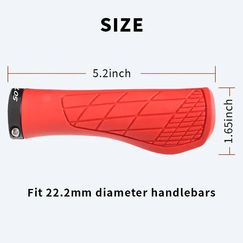 Mountain Bike Grips Ergonomic in Popping Colours