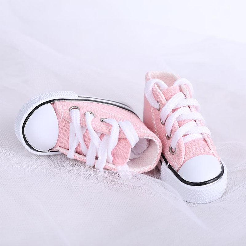 Bicycle Kick stand Foot Protector : cute mini canvas shoe