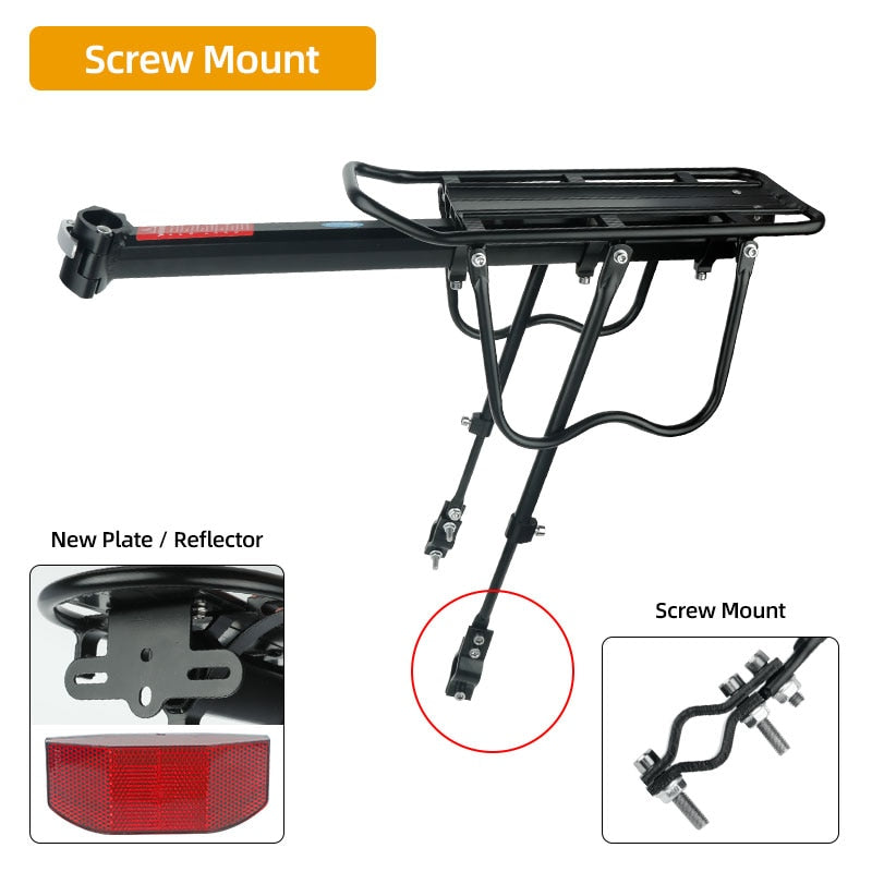 Deemount Bicycle Rear Rack Shelf